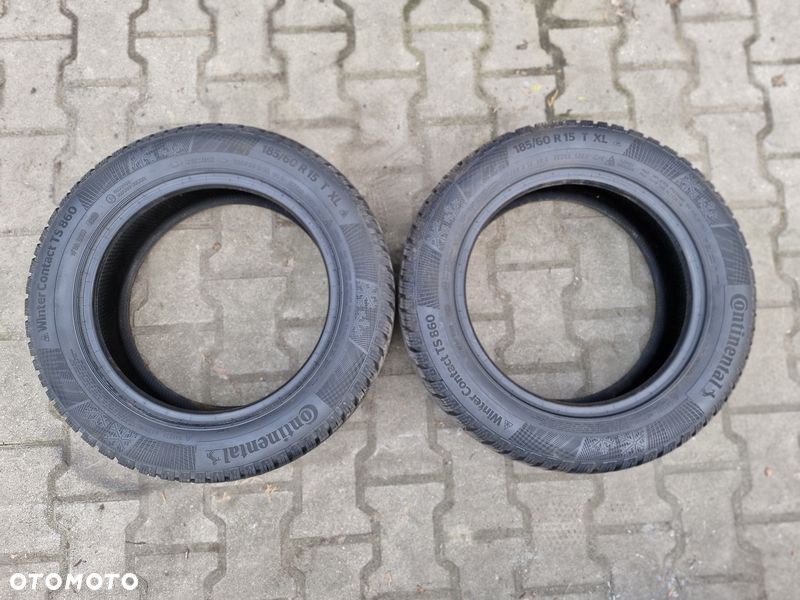 OPONY ZIMOWE 2 SZTUKI CONTINENTAL WINTER CONTACT TS860 185/60 15 2020 - 1