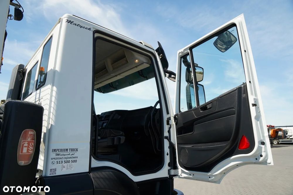 Iveco STRALIS 360 / 6X2 /  LAWETA / PLATFORMA 9,3 M / NAJAZDY HYDRAULICZNE / WYCIĄGARKA / OŚ PODONOSZONA  / EURO 6 - 32