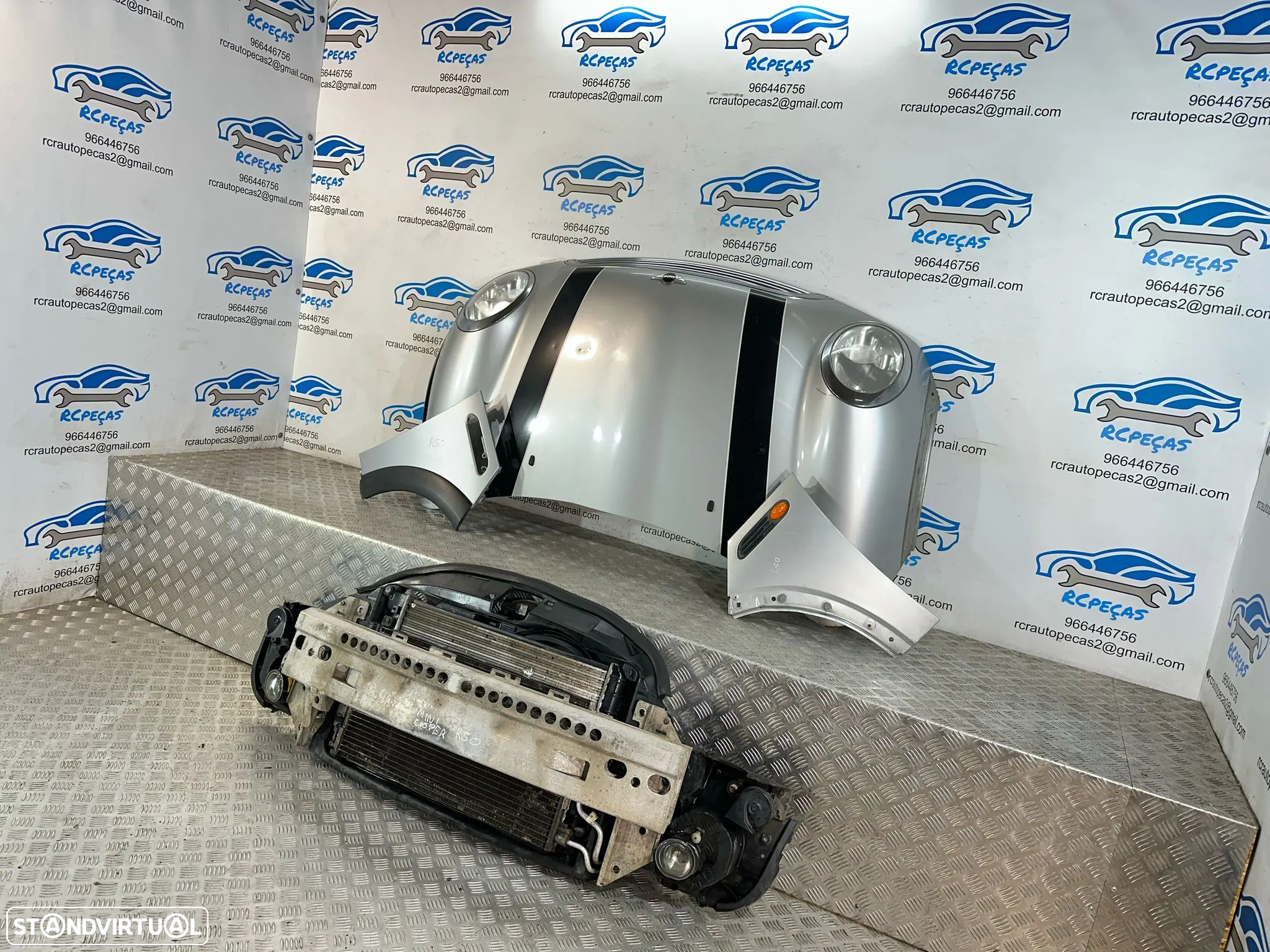 .Frente Completa Original Mini Cooper One S D R50 R52 Cabrio R53 2000 a 2008 - 7
