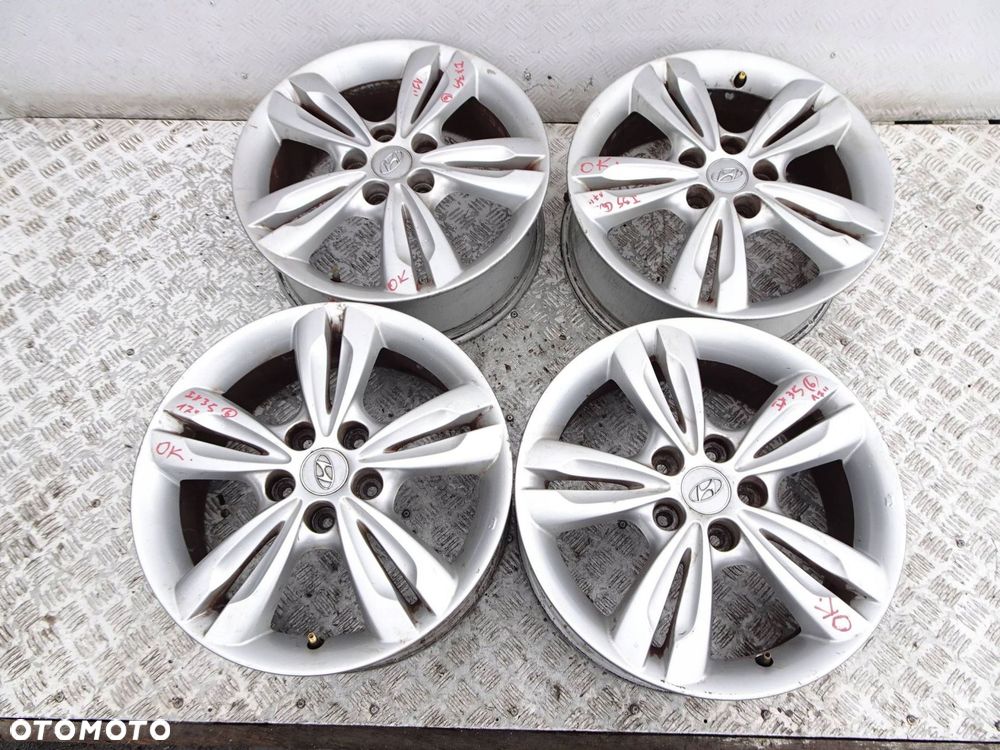 alufelgi kpl. hyundai ix35 17" 5x114.3 et 48 - 1