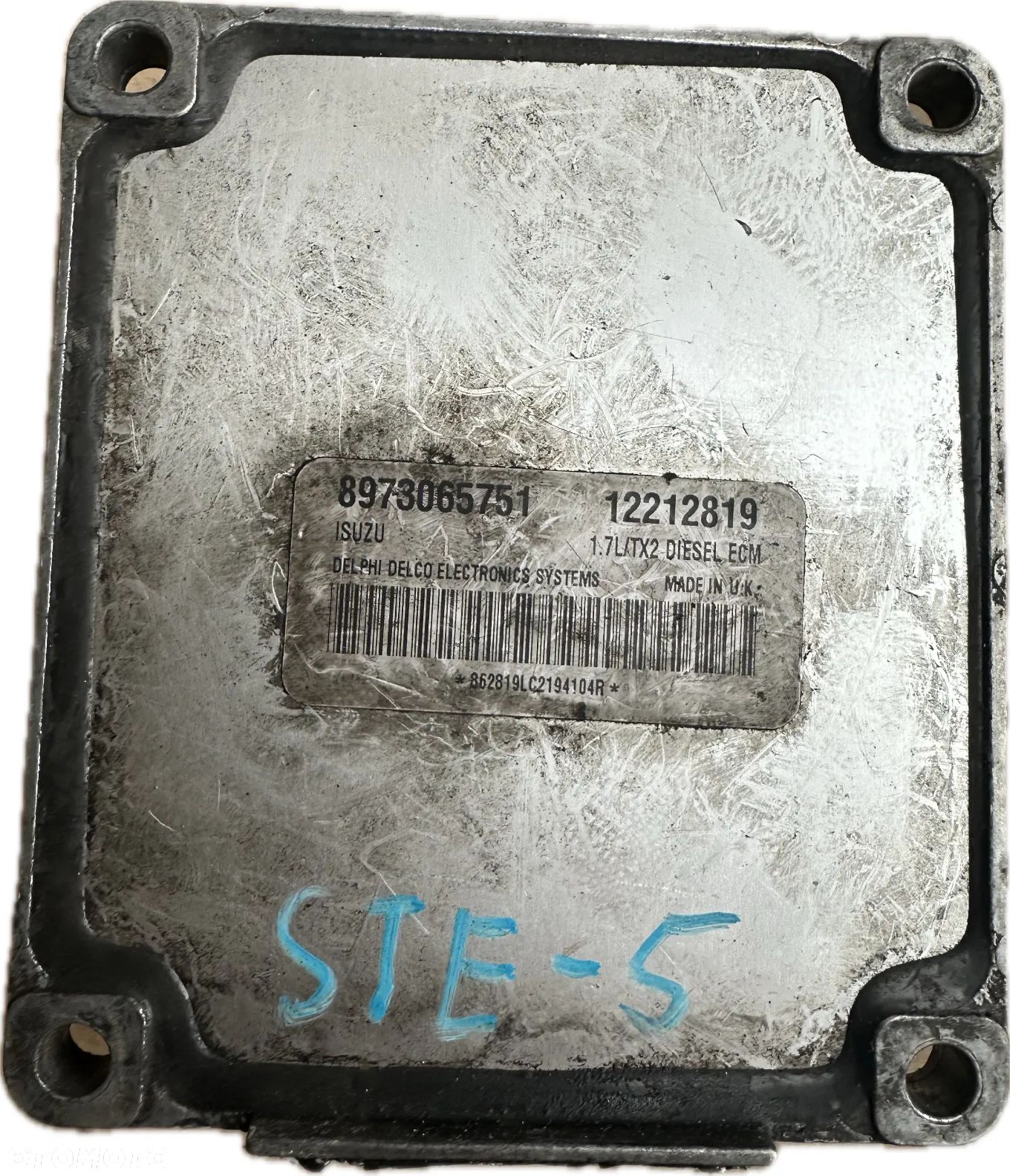 Sterownik Silnika ECU Komputer Opel Astra G 8973065751 - 1