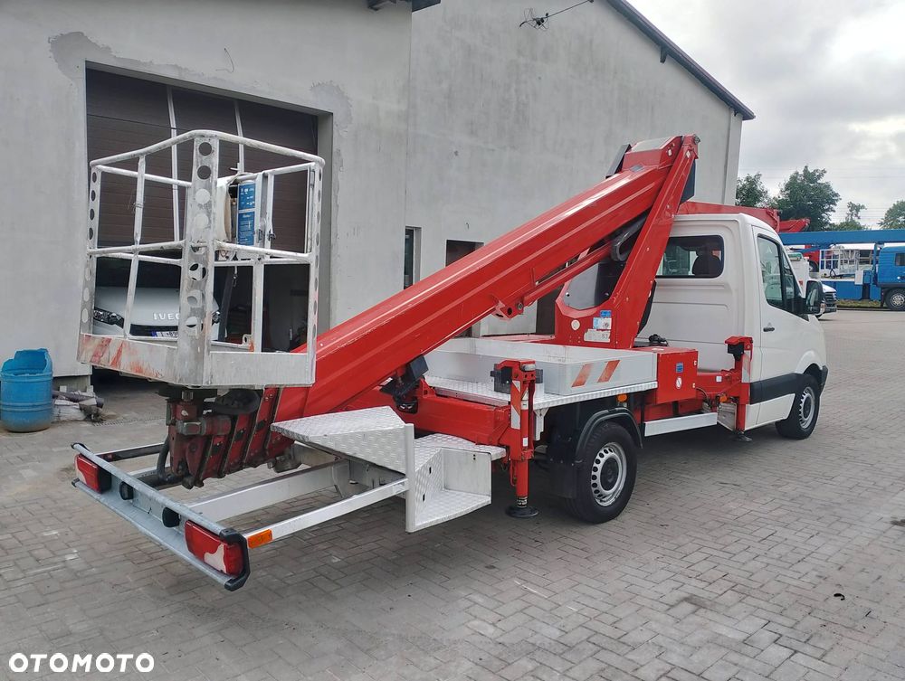 Mercedes-Benz Podnośnik Koszowy Zwyżka Ruthmann TB 270 27 metrów  14 w Bok Udt jak Wumag Multitel Cena Brutto!! - 3