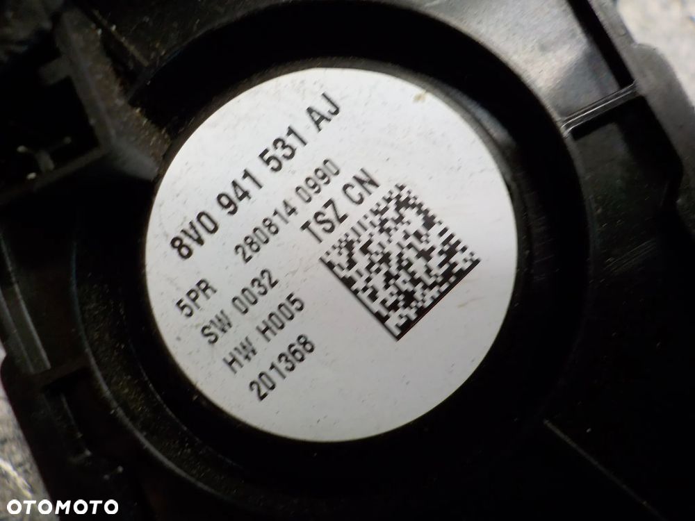 AUDI A3 8V PRZEŁĄCZNIK PANEL ŚWIATEŁ 8V0941531AJ - 3