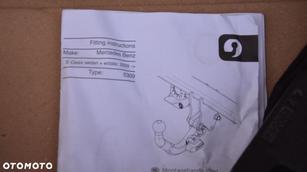 Mercedes E-Class 2009 -   - Hak Brink NOWY Wypinany zamykany na klucz NOWY - 3