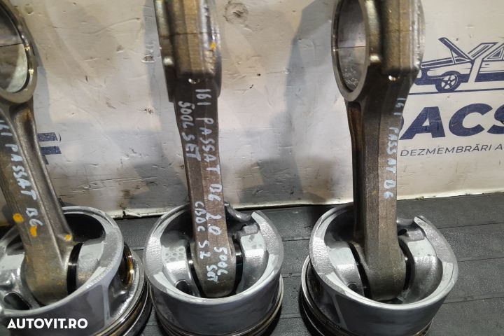 Piston motor cu biela 2.0 CBDC SET 2.0 CBDC SET Volkswagen VW Passat - 2