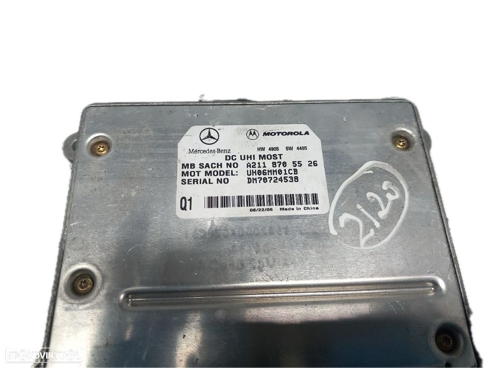 Módulo Eletrónico Mercedes-Benz E-Class (W211) - 3