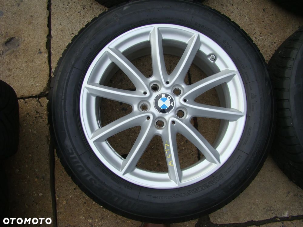 a417 5x112 BMW X1 F48 F49 X2 F39 7,5jx17 zima 225/55 czujniki - 2