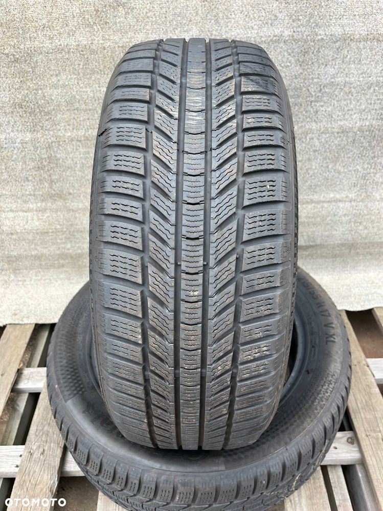 [WJ197] 2x R17 215/55 Opony zimowe Continental TS870P stan bdb 6mm 23r <-- Cena za 2szt
