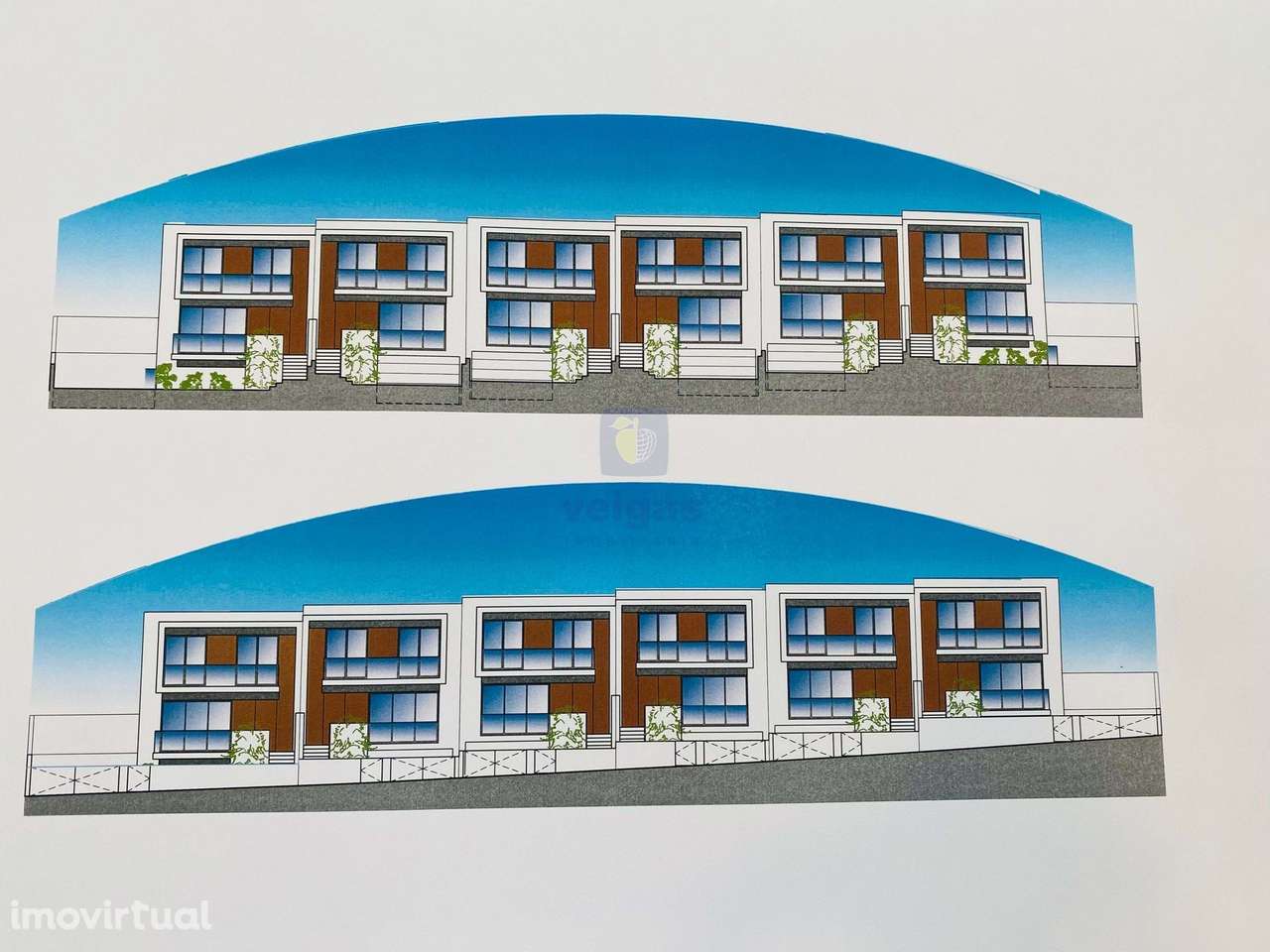 Lote Urbanizado com Projeto Aprovado para 6 Moradias em banda - Grande imagem: 4/13