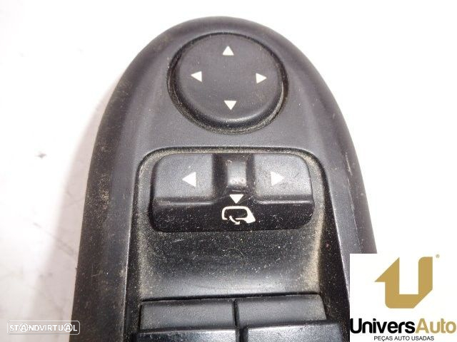 COMANDO ELEVADOR DE VIDRO FRONTAL ESQUERDO PEUGEOT 407 2004 -96468704XT - 2