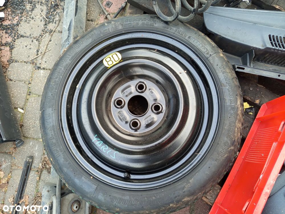 KOŁO DOJAZDOWE DOJAZDÓWKA TOYOTA YARIS II 2150669 - 1