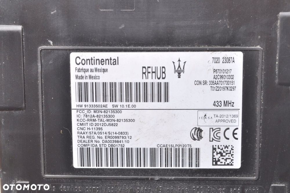 MASERATI GHIBLI III 3.0 D MODUŁ STEROWNIK P670101217 - 2