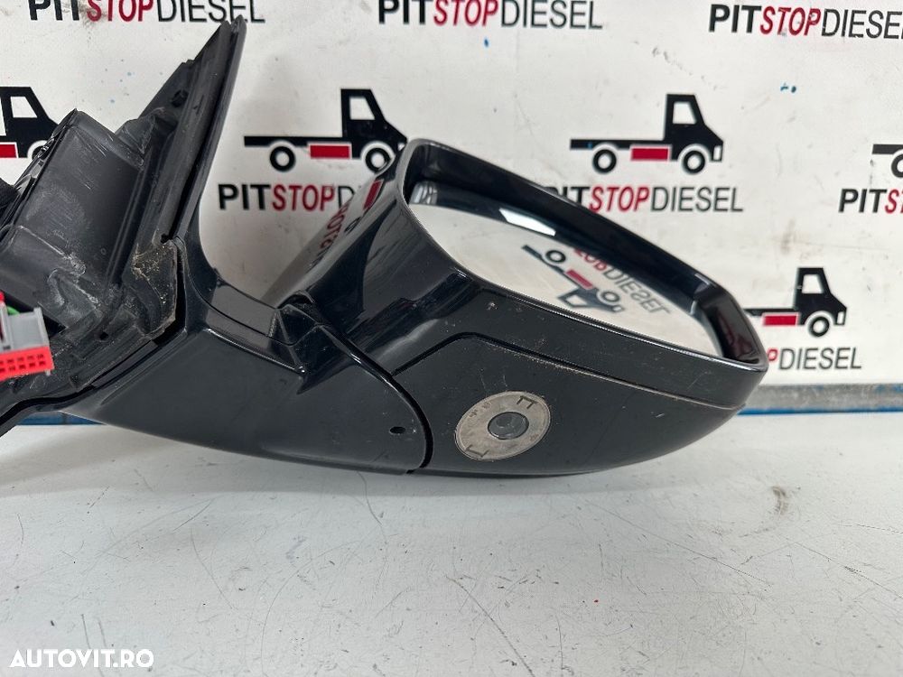 Oglinda dreapta completa Land Rover RANGE ROVER EVOQUE 8 fire 2011 2012 2013 2014 2015 2016 2017 2018 negru - 2