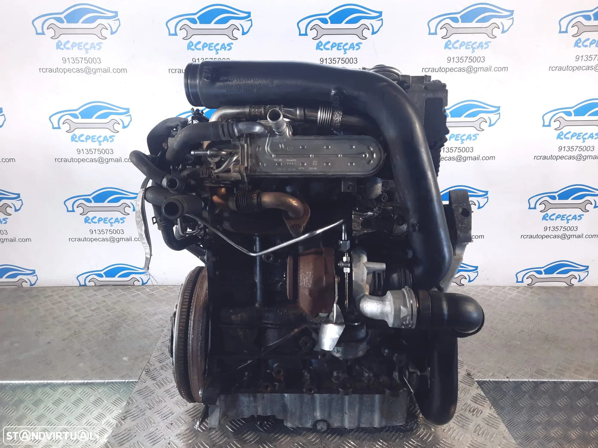 MOTOR COMPLETO 1.9 TDI 8V 105CV BKC BXE - 4
