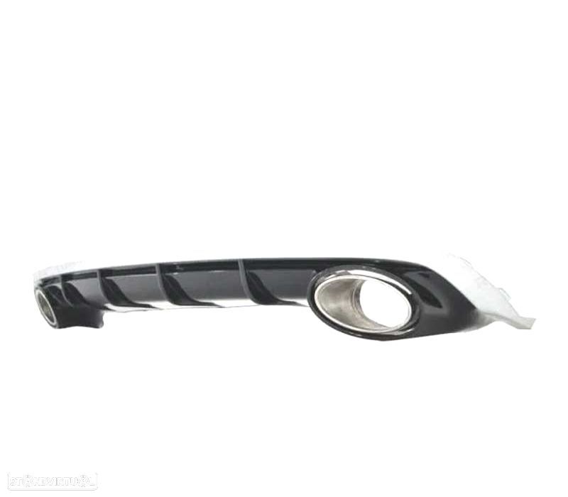 DIFUSOR AUDI A6 4G 11-14 LOOK RS + PONTEIRAS DE ESCAPE - 3