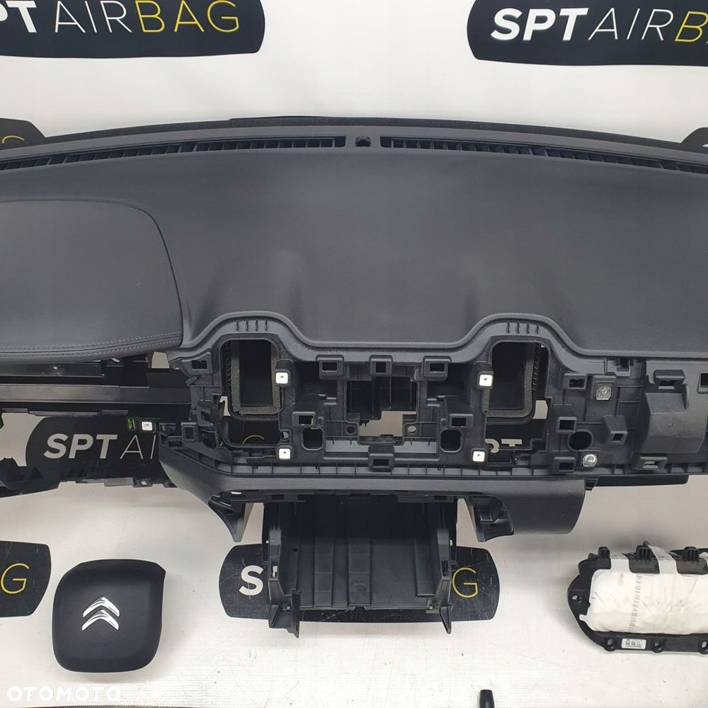 CITROEN C5 AIRCROSS DESKA ROZDZIELCZA KONSOLA KOKPIT PULPIT PODUSZKI AIRBAG AIR BAG PASY KIT SET - 4