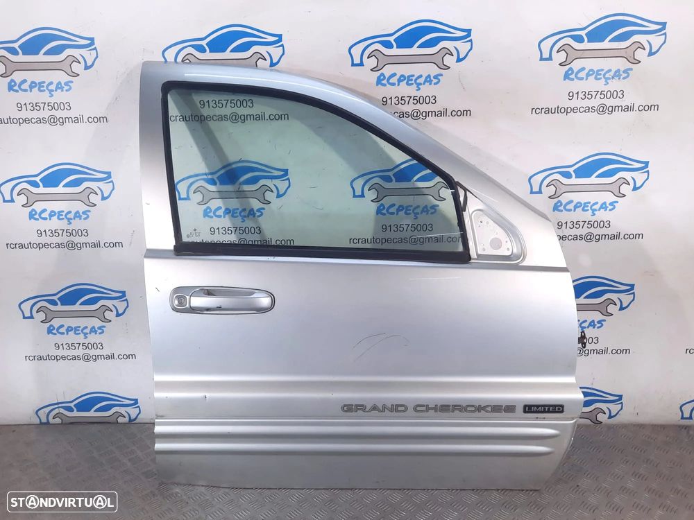.PORTA PORTAS FRENTE FRONTAL DIREITA JEEP GRAND CHEROKEE II 2 MK2 WJ WG 55135920AG FECHO ELEVADOR MOTOR PUXADOR VIDRO RETROVISOR RETROVISORES