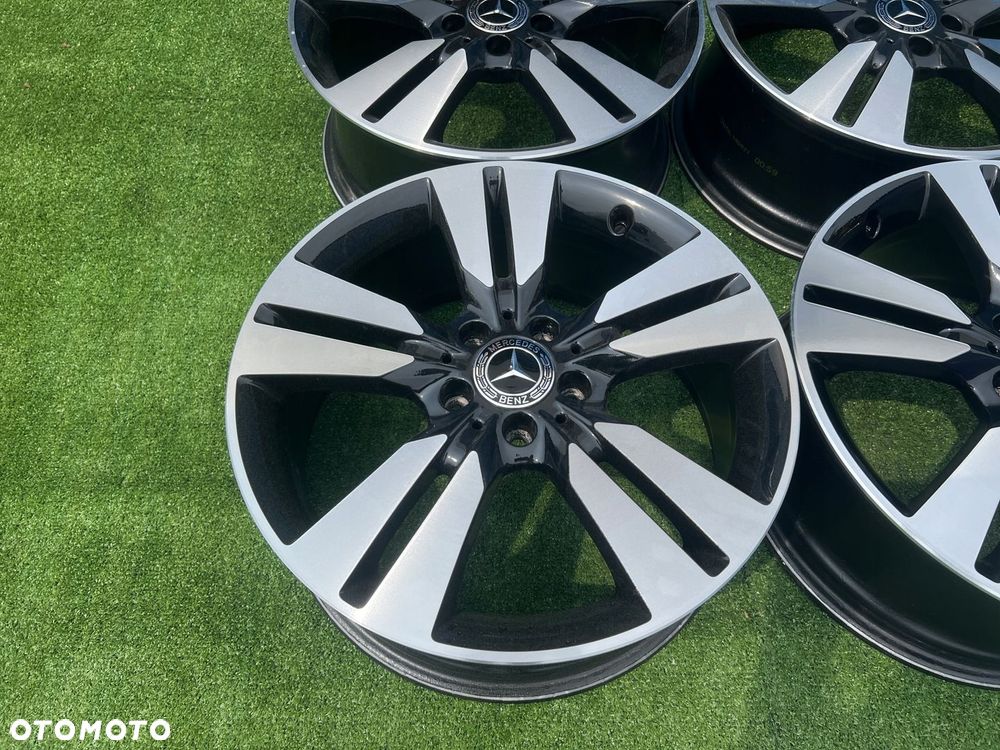 KOMPLET FELG FELGI ALU MERCEDES A246 A B KLASA VITO V 18 ET52 ORYGINALNE - 7