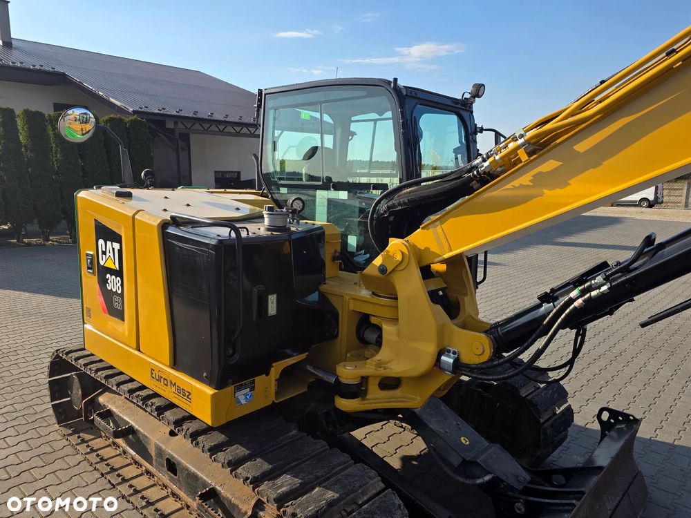 Caterpillar 308CR, 2019 ROK, 6600 MTH, 3x łamane ramię - 9