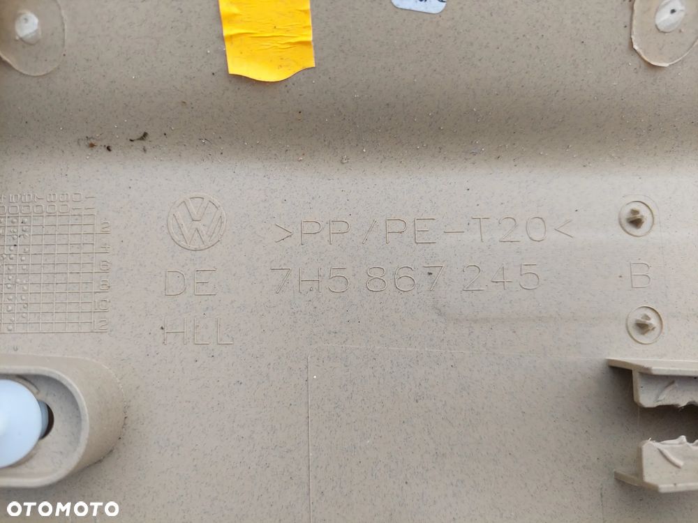 VOLKSWAGEN T5 MULTIVAN BEŻOWA OSŁONA SŁUPKA TYŁ D LEWA PRAWA RAF-AUTO - 3