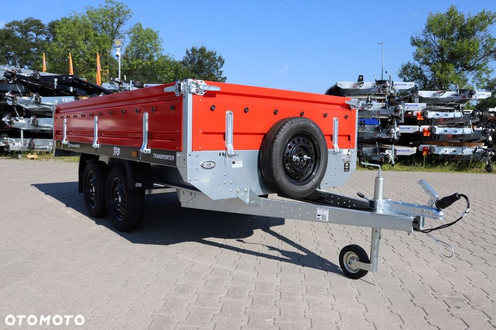 TEMARED TRANSPORTER LIMITOWANA EDYCJA  3015/2 0,75T 304x153x40 cm, dmc 750 kg, Full LED - 14