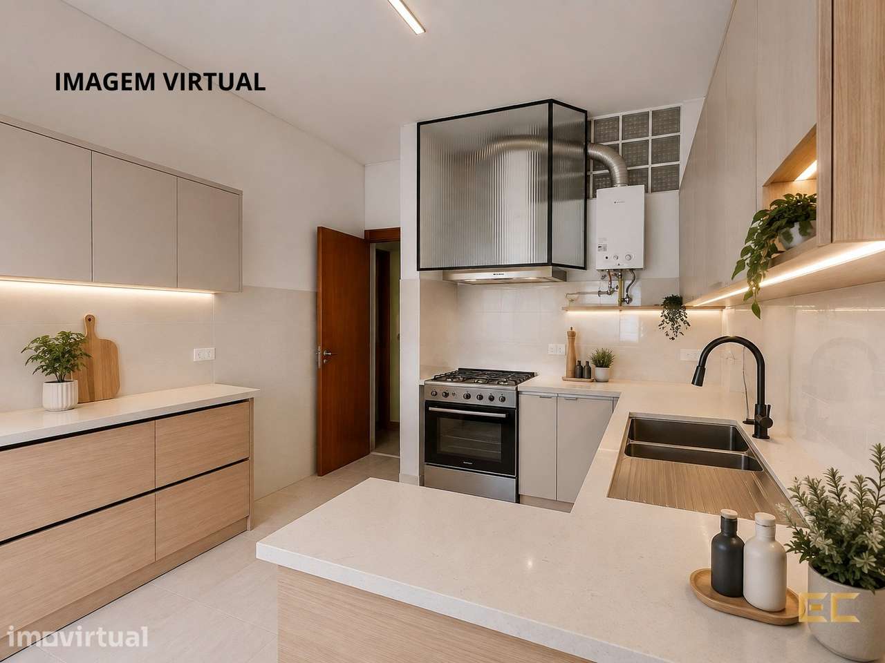 Apartamento T3 com Garagem - Abadias! - Grande imagem: 2/30