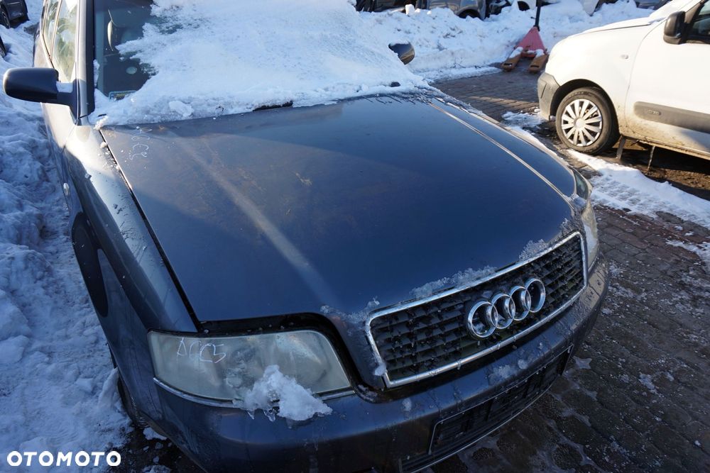 MASKA ZDERZAK BŁOTNIKI LAMPY A6 C5 LIFT LX7Z  AUDI 2001-2004 SZARY PRZÓD KOMPLETNY - 4