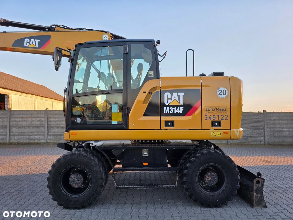 Caterpillar M314F, 2018 ROK, 4200 MTH, 2 ŁYŻKI - 11
