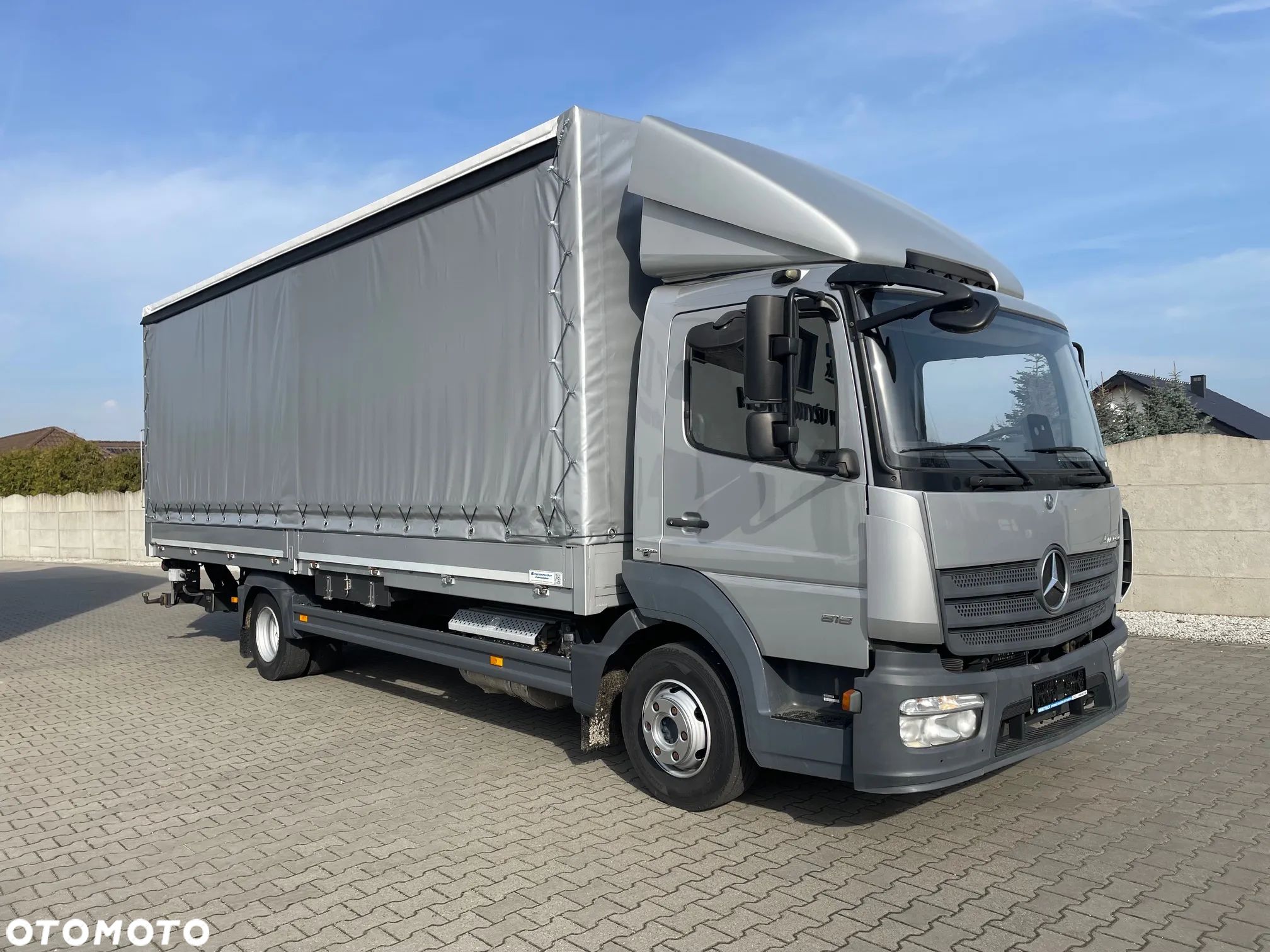Mercedes-Benz ATEGO 818 Klima, Webasto, Burtofirana! - 1