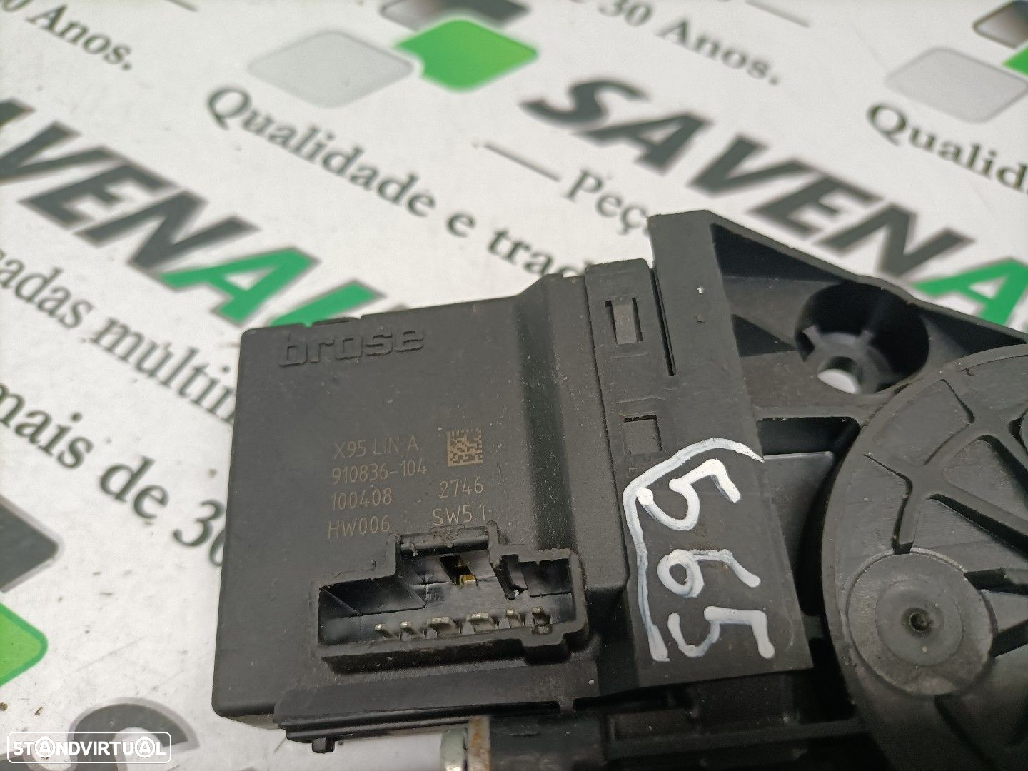 Motor Elevador Frente Direito Renault Scénic Iii (Jz0/1_) - 3