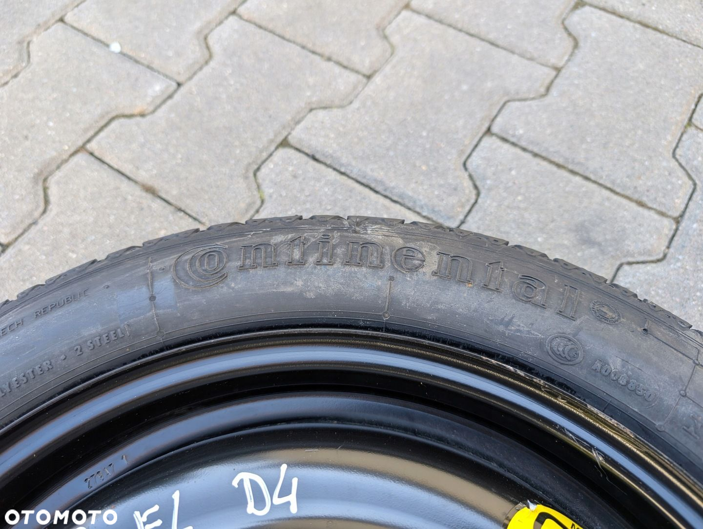 KOŁO DOJAZDOWE ZAPASOWE 15 PEUGEOT 108 2014-2022 4X100 4J ET39 - 3