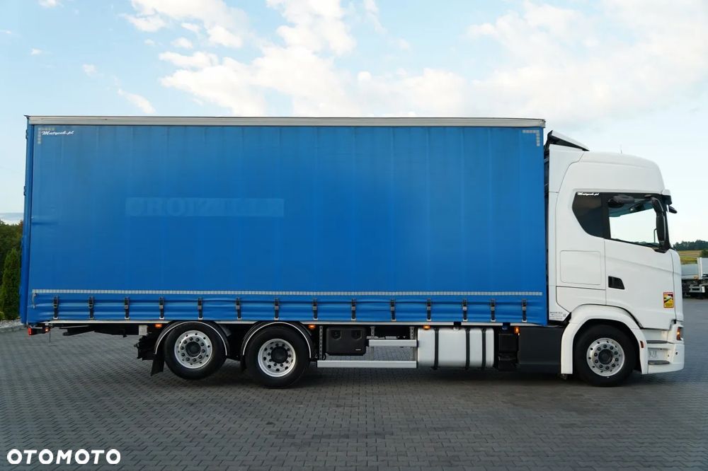 Scania 450 / FIRANKA 8,2 m / 6x2 / OŚ PODNOSZONA / EURO 6 - 8