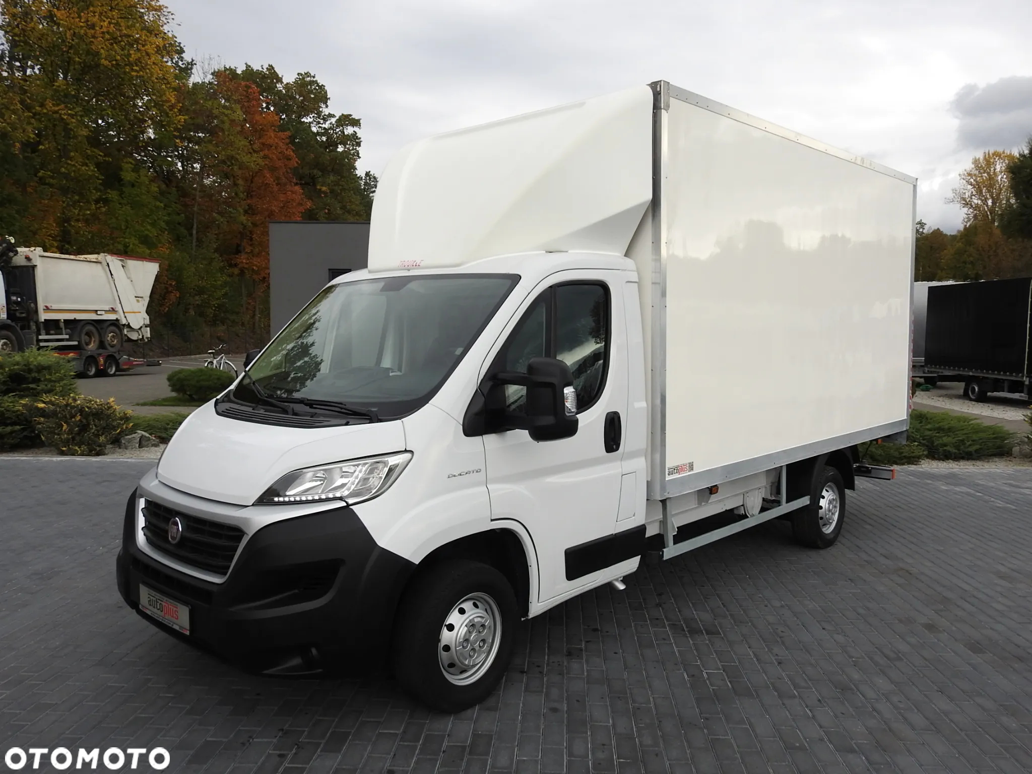 Fiat DUCATO KONTENER WINDA 8 PALET TEMPOMAT NAWIGACJA KLIMATYZACJA LEDY 130KM [ L61506 ] - 19