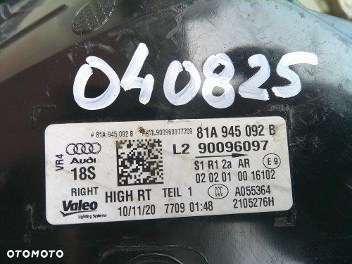 AUDI Q2 81A LAMPA TYŁ TYLNA PRAWA LED ORYGINAŁ 81A945092B - 12