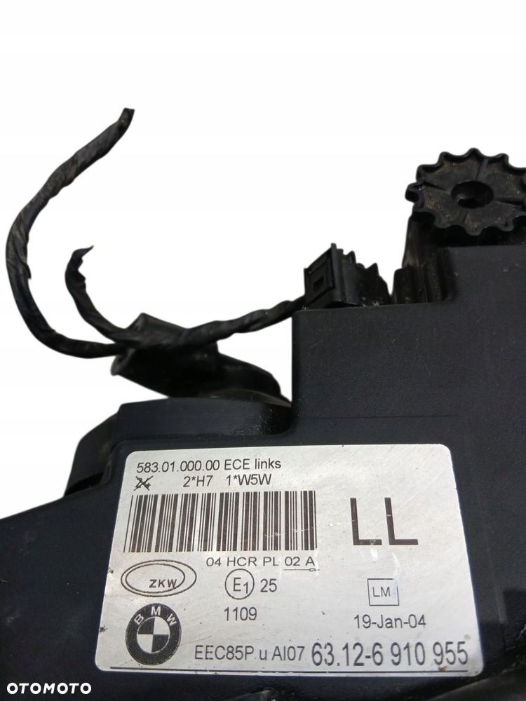 lampa lewa przednia przód bmw e46 lift 6910955 e46 - 3