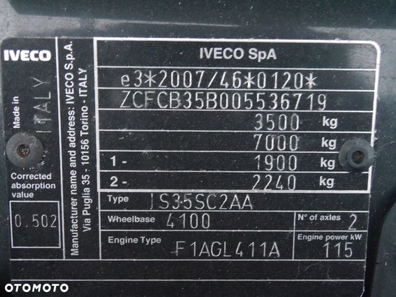 Iveco Daily 35S16HA8 L4H2 automat HiMatic - 12