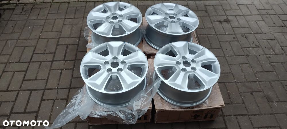 403003909R FELGI AULUMINIOWE 5x114.3 6.5Jx16 CALI ET50 RENAULT MEGANE CAPTUR SCENIC III KADIAR DACIA DUSTER NISSAN QASHQAI STAN JAK NOWE KOMPLET - 12