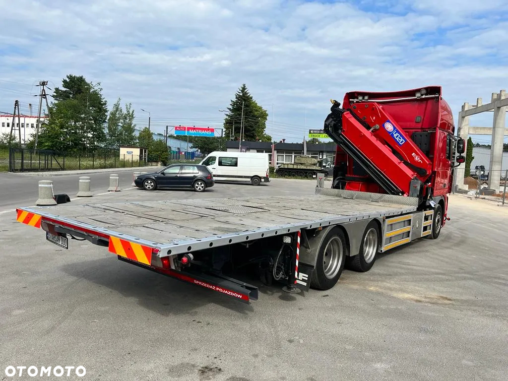 DAF XF 105 6X2 HMF 4020 HDS Żuraw Crane - 26