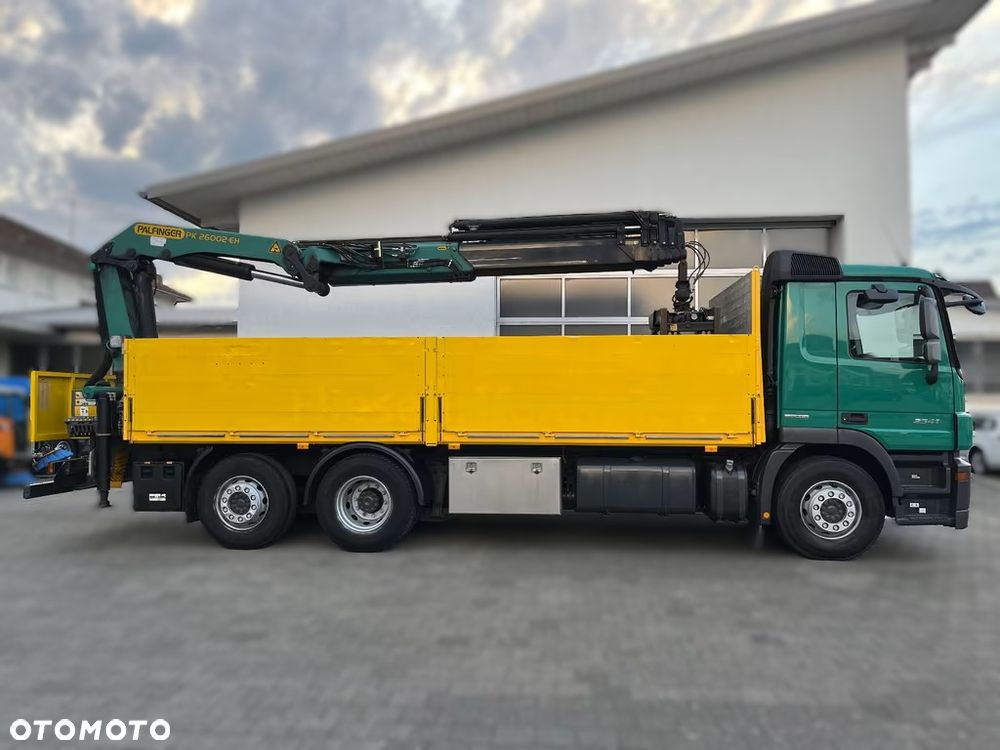 Mercedes-Benz Actros 2541 6x2 z żurawiem Palfinger PK 26002 | PILOT | EURO 5 | 2012 - 10