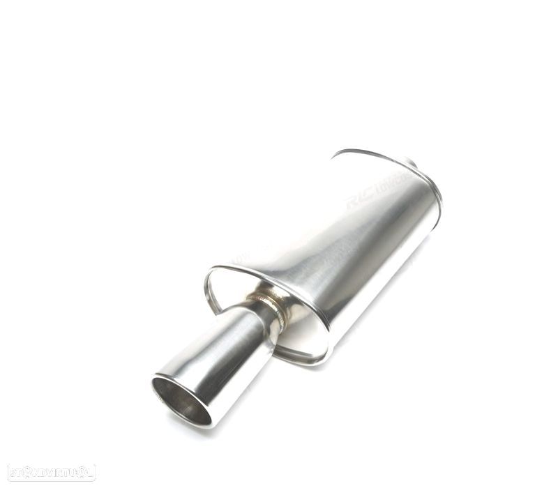 PANELA DE ESCAPE INOX UNIVERSAL SAIDA INCLINADA - 1