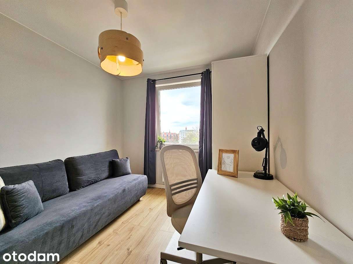 Salon z aneksem, 2 pokoje, balkon, Wyspa Słodowa/ Bema / Bez Prowizji