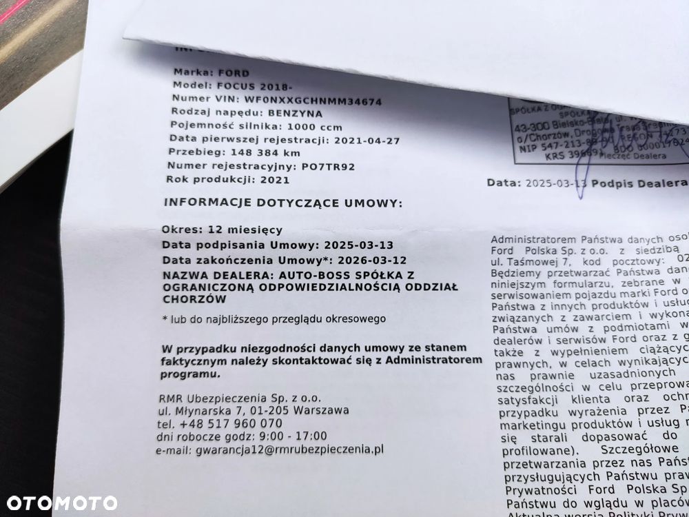 Ford Focus 1.0 EcoBoost Trend Edition - 37