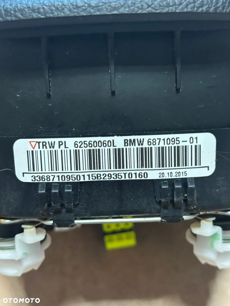 BMW F22 F23 F30 F31 AIRBAG PODUSZKA KIEROWCY 6871095 - 3