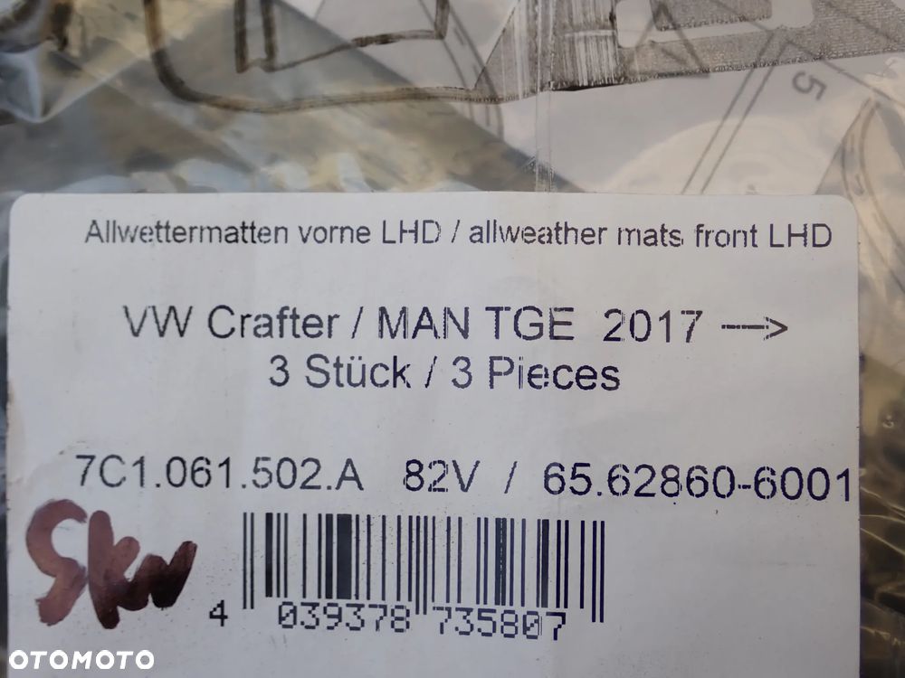 DYWANIKI GUMOWE CRAFTER / MAN  7C1061502A  250 ZŁ - 5