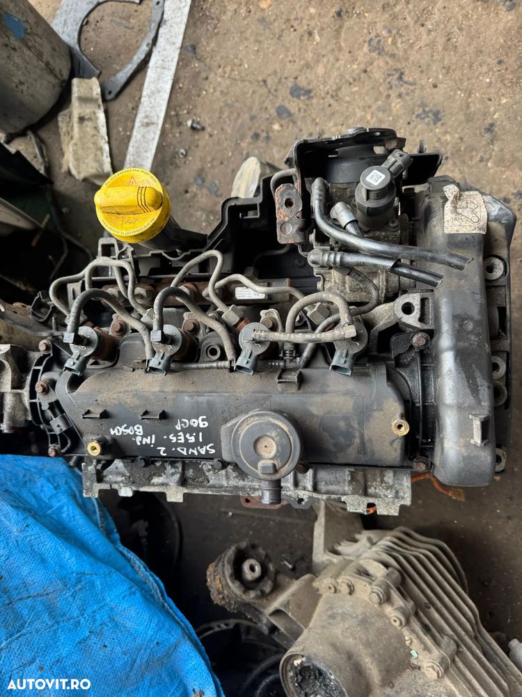 Motor cu injectie BOSCH 1.5 dci 90Cp Euro 5 E5 Dacia Sandero 2 Logan 2 etc - 3