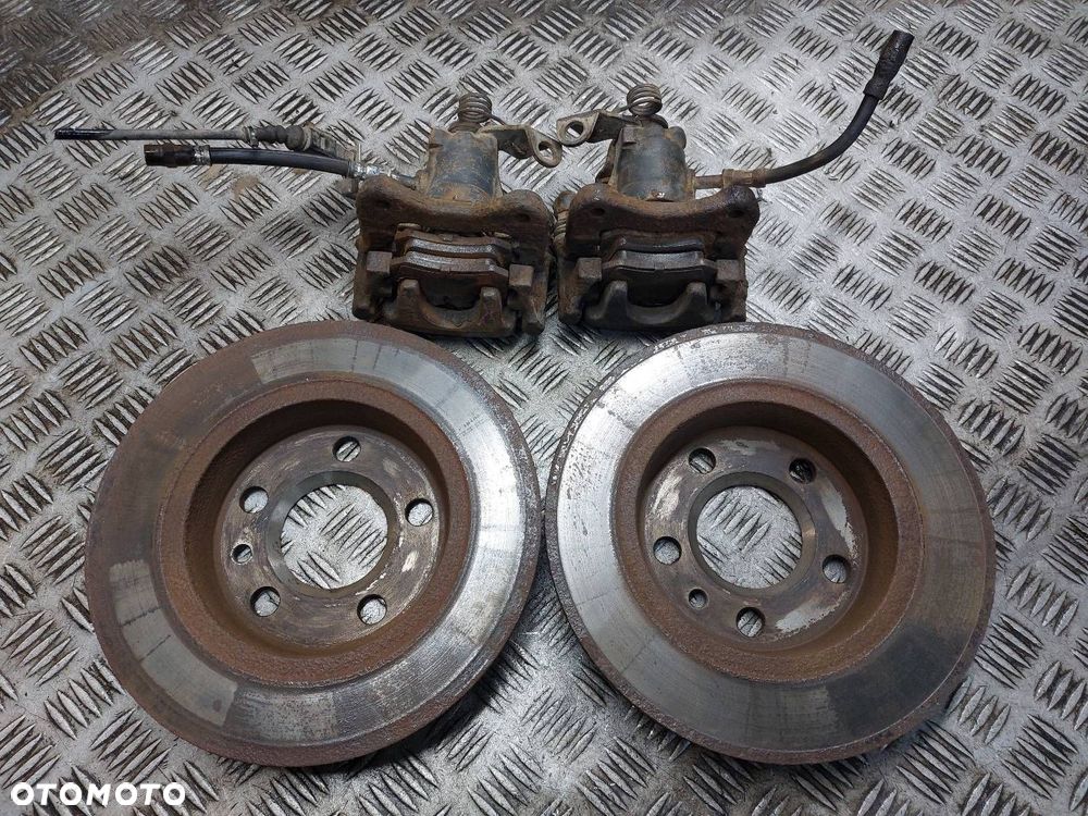 TARCZE HAMULCOWE TYŁ + KLOCKI + ZACISKI SEAT ALHAMBRA MK1 LIFT ID: 237309 - 2