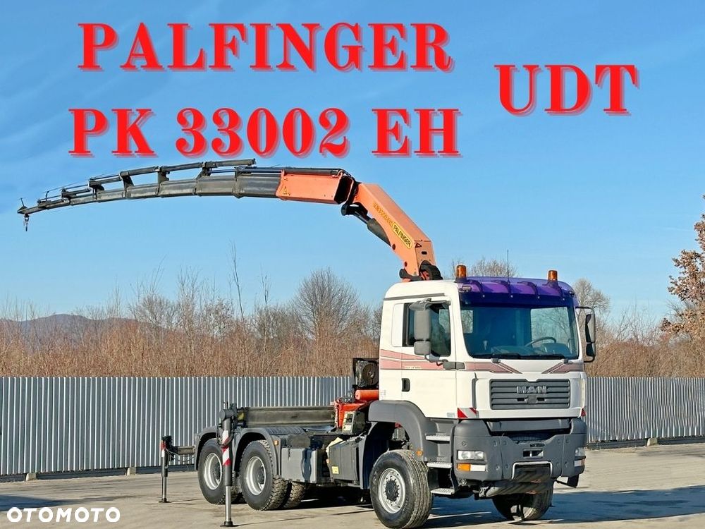 MAN TGA 33.480 * CIĄGNIK SIODŁOWY + PK 33002 - EH + PILOT * STAN BDB - 1