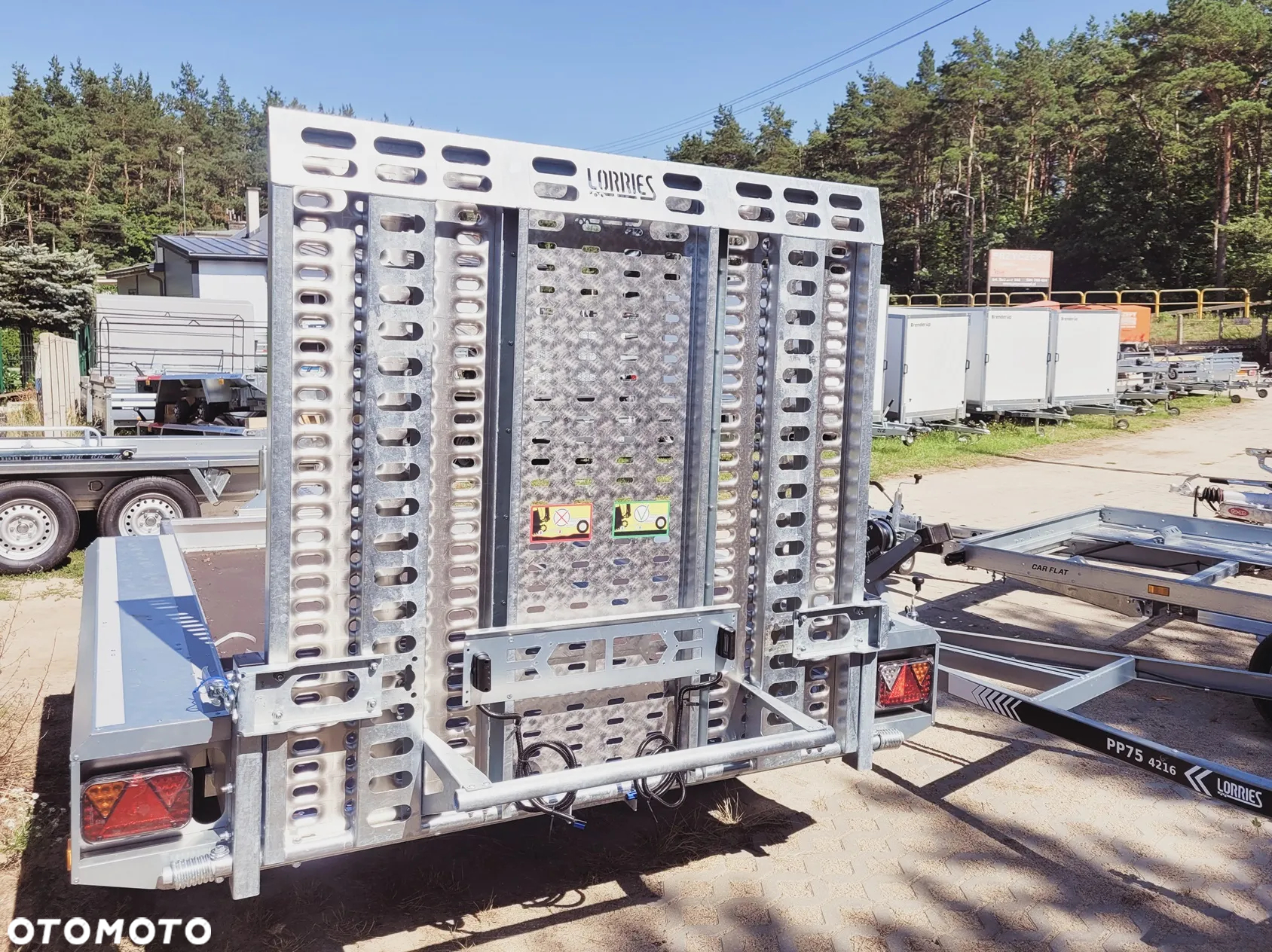 Lorries Przyczepa koparkowa LORRIES TPM 27-3115 dmc 2700kg pod koparkę MOCNA - 9