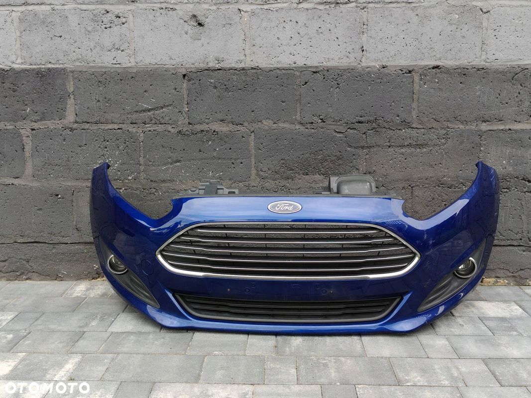 ZDERZAK PRZÓD PRZEDNI FORD FIESTA MK7 LIFT DEEP IMPACT BLUE - 1