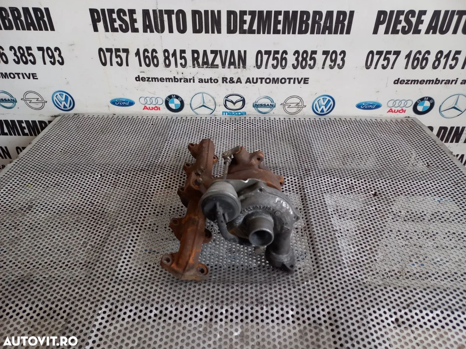 Turbo Turbina Citroen Peugeot Ford 1.4 Hdi Tdci Fiesta C1 C2 Fusion 206 307 An 2002,2003,2004,2005, - 1